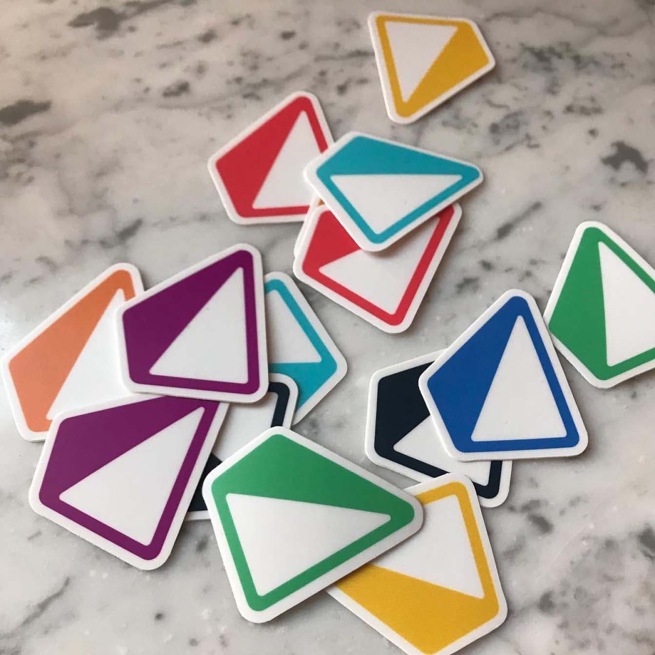 Logo stickers